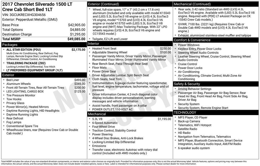 chevrolet silverado 1500 2017 3GCUKRECXHG304656 image chevrolet silverado 1500 2017 3GCUKRECXHG304656 image